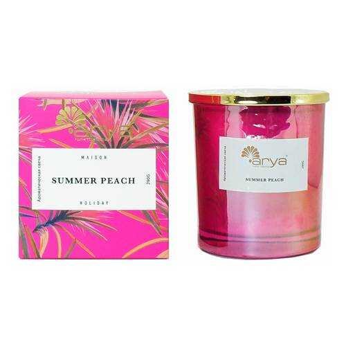 Ароматическая Свеча Arya 290 gr Summer Peach в Самура