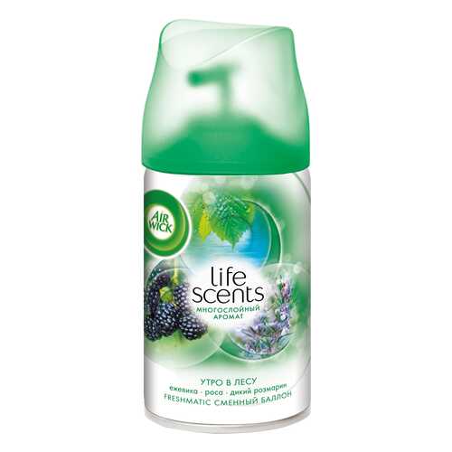 Сменный аэрозоль для освежителя воздуха Air Wick freshmatic life scents утро в лесу 250 мл в Самура