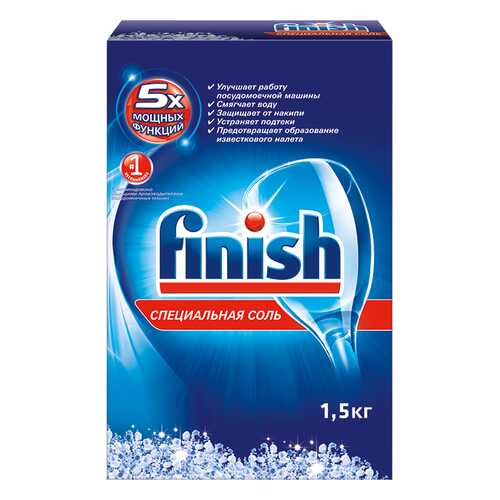 Соль для посудомоечной машины Finish 1.5 кг в Самура
