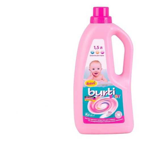 Гель для стирки Burti liquid baby для детского белья 1.5 л в Самура