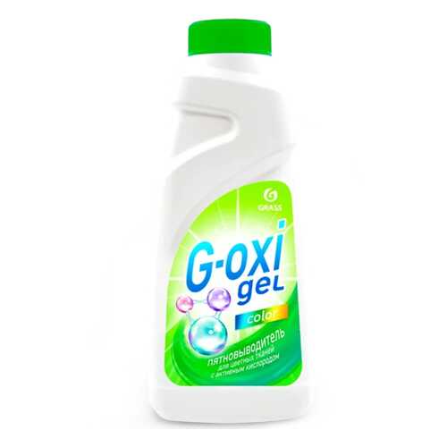 Пятновыводитель Gras для цветных тканей с активным кислородом g-oxi gel color 0.5 л в Самура