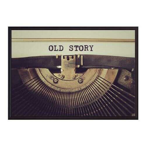 Постер в рамке Old story 50х70 см в Самура