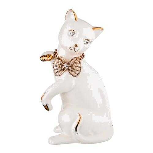 Фигурка декоративная Lefard, Кошка с бантом, 13x10x27 см в Самура