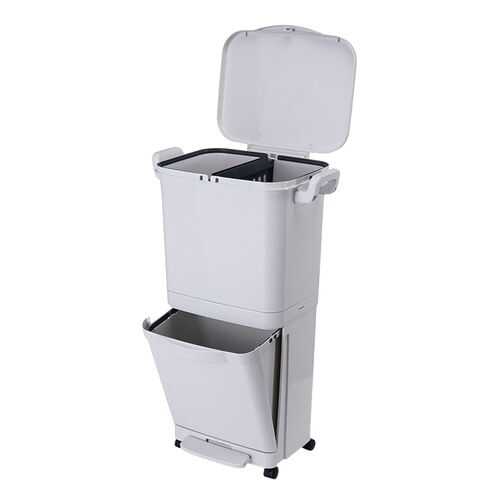 Бак для мусора Xiaomi Nakko Double Layer Sorting Trash Can 45L (White) в Самура