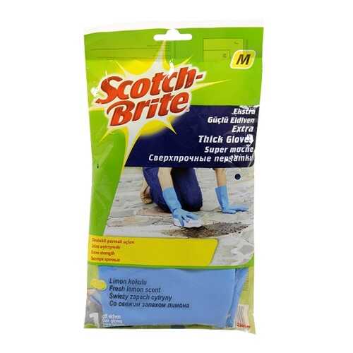 Перчатки хозяйственные Scotch-Brite®, cверхпрочные, размер M, 1 пара/уп. в Самура