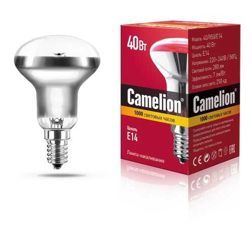Лампа накаливания Camelion зеркальная 40W R50 E14 в Самура