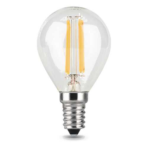 Лампа светодиодная Gauss Filament E14 11W (750lm) 4100K, прозрачная, нитевидная, 105801211 в Самура