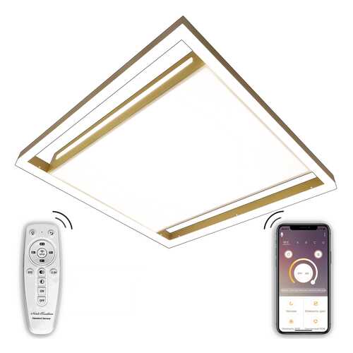 Люстра 120W Natali Kovaltseva, LED LAMPS 81307 Управление с пульта ДУ, смартфона, планшета в Самура