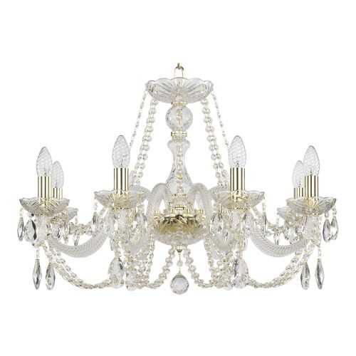 Люстра хрустальная 101/8/240 G Bohemia Ivele Crystal в Самура