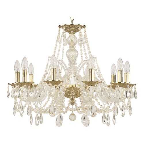 Люстра хрустальная 1605/10/240 G Bohemia Ivele Crystal в Самура
