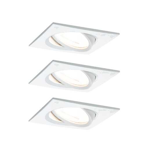 Светильник встраиваемый, комплект Nova Coin LED 3x6,5W Ws m/A 93454 в Самура
