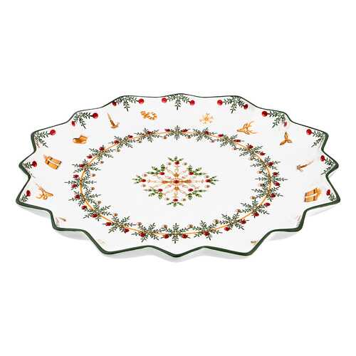 Блюдо Lefard, Christmas Collection, 39,5 см, снежинка в Самура