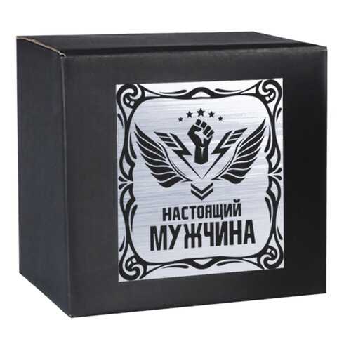 Город подарков Кружка Настоящий Мужчина в подарочной коробке в Самура