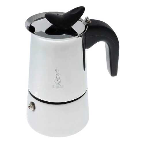Кофеварка гейзерная Bialetti Musa Induzione 4272 Серебристый, черный в Самура