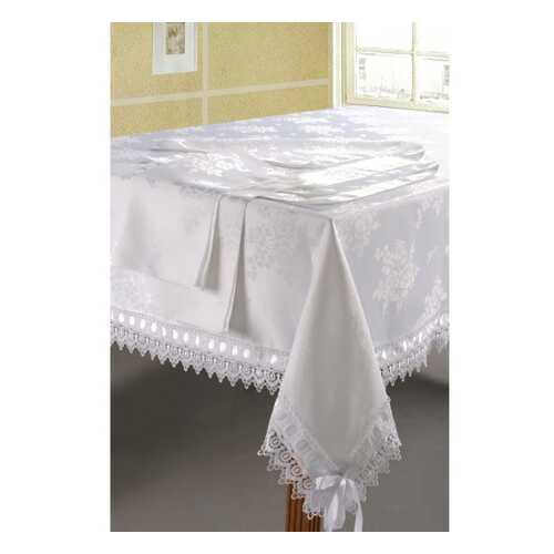 Скатерть и 4 салфетки SL Andie 150x180 см в Самура